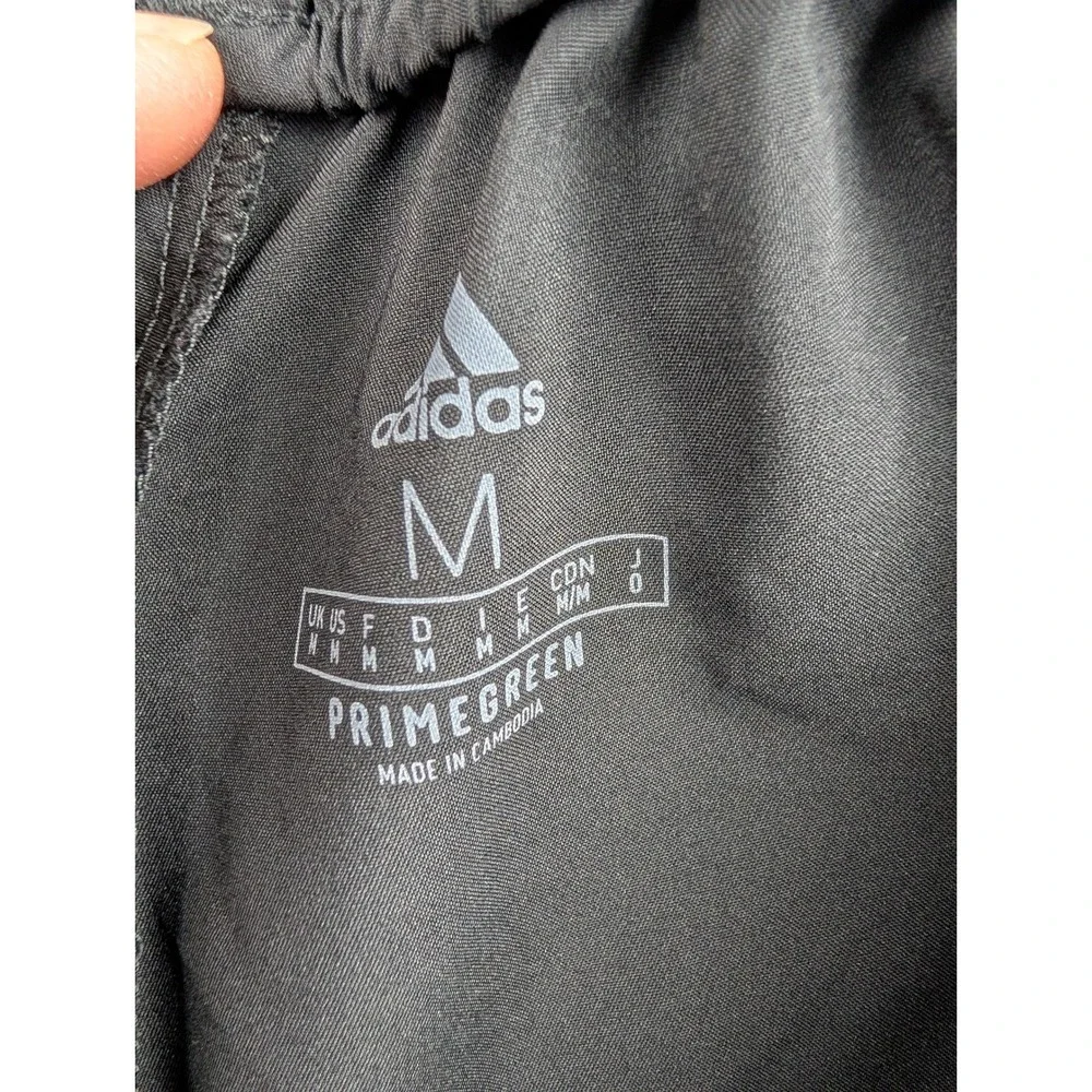 Adidas Mens Primegreen 3-Stripe Woven Track Pants Black  Size M‎